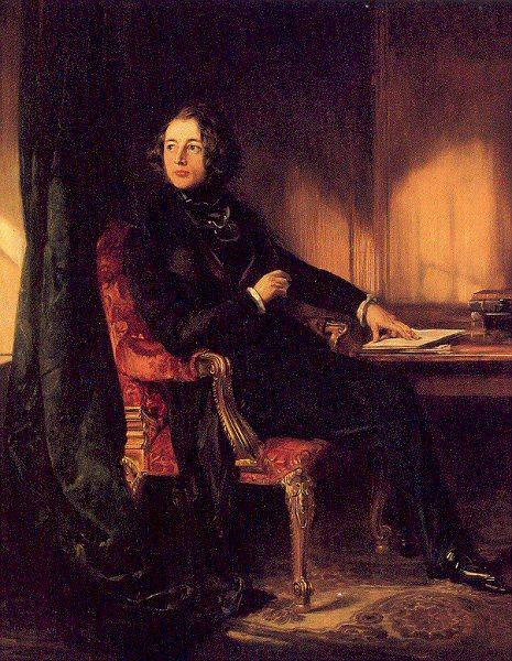 Maclise, Daniel Charles Dickens oil painting image
